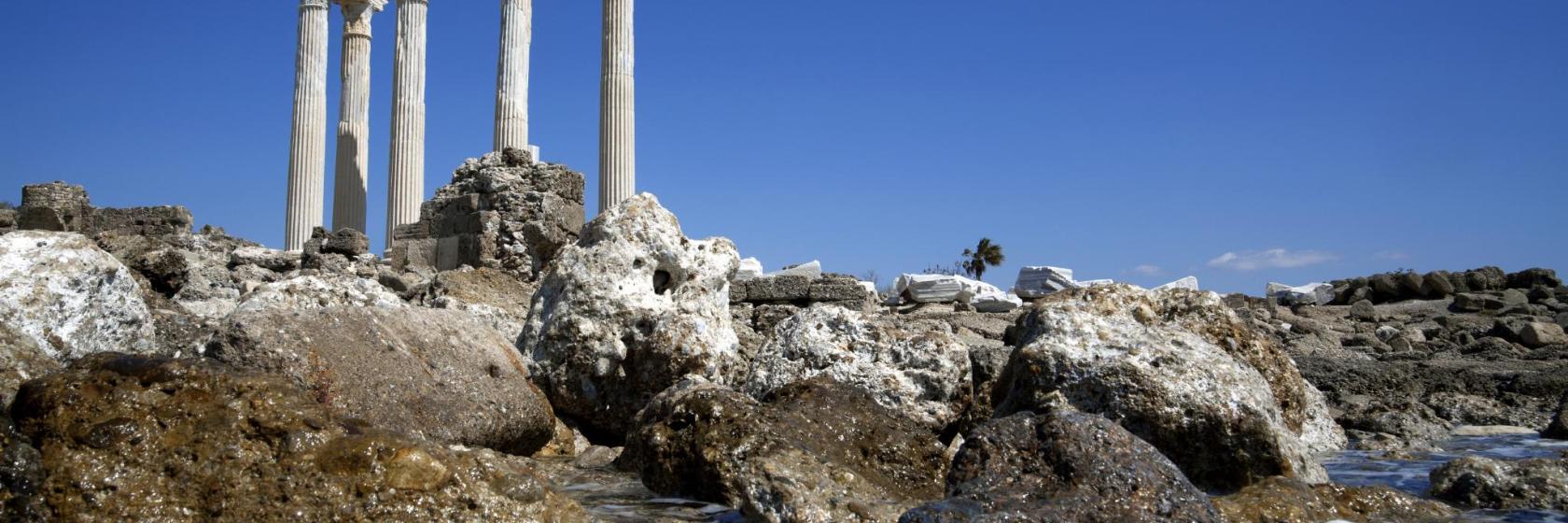 The ancient city of Side